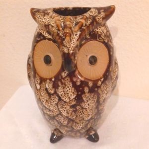 Ceramic owl vase Elegant Expressions